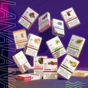 LANA發光煙彈-外觀炫酷-通用一代主機-多款香濃水果味任選